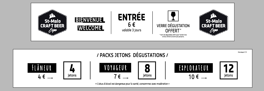 bannière infos pratiques St malo craft beer expo 2018