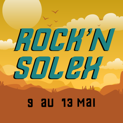 logo du festival ROCK'N SOLEX 2018