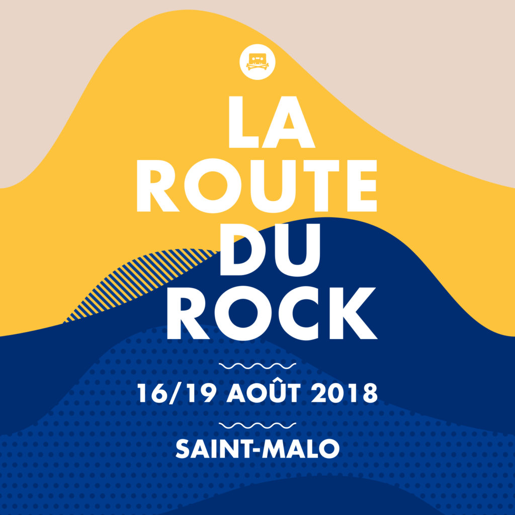 Affiche de La Route du Rock Collection été 2018