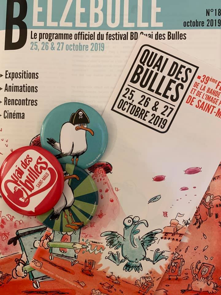 affiche et programme de quai des bulles édition 2019