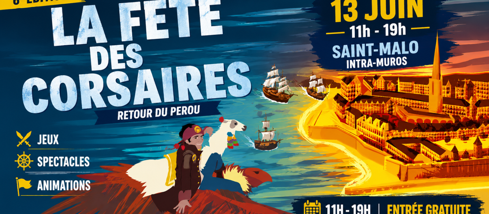 Facebook fete des corsaire